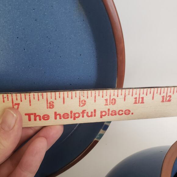 Lot‎ 5 DANSK Mesa Sky Blue Stoneware: Dinner Plate, Pitcher, Cup/saucer, Gravy - Picture 7 of 9